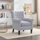 Artemis Home Liberty Fabric Accent Chair - Grey
