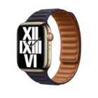 Apple Official Watch Band 41mm Leather Band S/M - Ink
