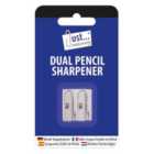 Double Hole Pencil Sharpener Metal Sharpener