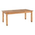 Seconique Corona 6' Dining Table - Distressed Waxed Pine