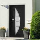 vidaXL Front Door Anthracite 98X190cm PVC