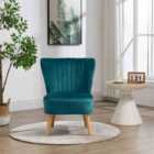 Artemis Home Arezza Velvet Accent Chair - Teal