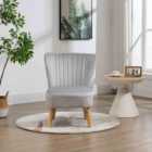 Artemis Home Arezza Velvet Accent Chair - Silver