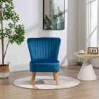 Artemis Home Arezza Velvet Accent Chair - Blue