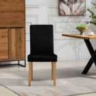 Artemis Home Maiolo Velvet Dining Chairs - Set of 2 - Black