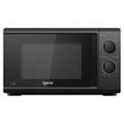 Igenix 20 Litre 800W Manual Microwave Black