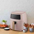 Living and Home 8L 2400W w/Large Touch Screen Air Fryer Pink