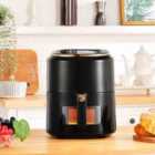 Living and Home 5L 1400W With Digital Touchscreen Air Fryer - Black