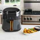 Living and Home Hot Air Fryer 8L 1400W Oven With Digital Controls - Black