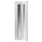 Jb Kind Doors Axis White Glazed Bi-fold Door 35 X 1981 X 762