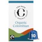 CRU Kafe Organic Fairtrade Colombian Pods 10s 10 per pack