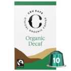 CRU Kafe Organic Fairtrade Decaf Pods 10s 10 per pack