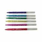 6 Glitter Felt Tip Pens