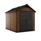 Keter Newton 7' 6'' x 9' Shed - Brown