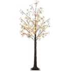 Artificial 5Ft Blossom Led Tree With Light For Indoor Outdoor Home Party