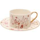 Disney Winnie the Pooh White Cup and Saucer Set