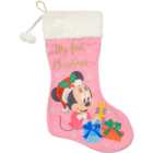 Disney My First Christmas Minnie Mouse Stocking