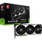 MSI NVIDIA GeForce RTX 4090 24GB VENTUS 3X E OC Graphics Card for Gaming