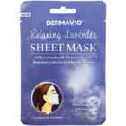 DermaV10 Relaxing Lavender Sheet Face Mask