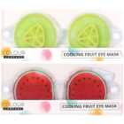 Single Colour Company Cooling Fruit Eye Face Mask in Assorted styles