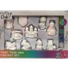 Crafty Club Paint Your Own Fantasy Plaster Figures Set 10 Pack