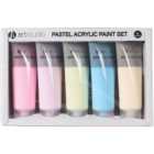 Pastel Acrylic Paint Set
