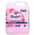 Comfort Lily and Rice Flower Professional Fabric Conditioner 5L