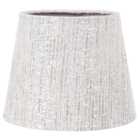 Grey Tapered Woven Lamp Shade 8 inch