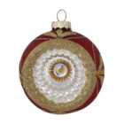 Once Upon a Christmas Vintage Style Traditional Bauble