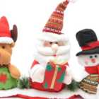 Shatchi 3 Teddy Set Christmas Animatic Party Decoration