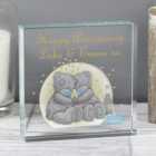 Personalised Me To You Gold Stars Crystal Token