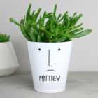 Personalised Mr Face Plant Pot