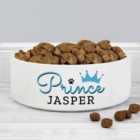  Personalised Prince Ceramic Pet Bowl 