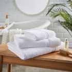 White Luxury Organic Cotton Towel