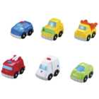 Infunbebe Mini Vehicles Toy 6 Pack
