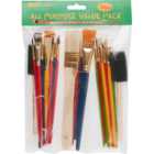 Simply Brushes All Purpose Paint Brush Set 25 Piece