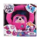 Party Pets Pink Slowy the Sloth Plush Soft Toy