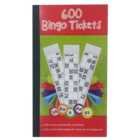 Bingo Tickets Game 600 Piece