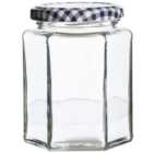 Kilner Hexagonal Twist Top Jar - 280ml