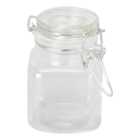 Glass Spice Storage Jar with Clip on Lid