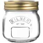 Kilner 250ml Round Storage Jar with Screw Top Lid