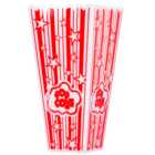 Red and White Popcorn Holder