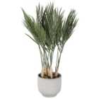 Palm Leaves in Pot Artificial Plant