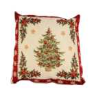 Christmas Tree Lurex Filled Cushion