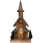 Emerald Forest Natural LED Church Christmas Decoration
