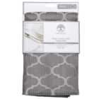 Divante Luxury Look Grey Polyester Tablecloth 132 x 178cm