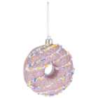 Hanging Pink Doughnut -