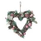 Sugar Wonderland Blush Heart Wreath