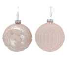 Blush White Pearl Bauble - Pink