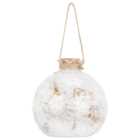Christmas LED Pinecone and Floristry Bauble